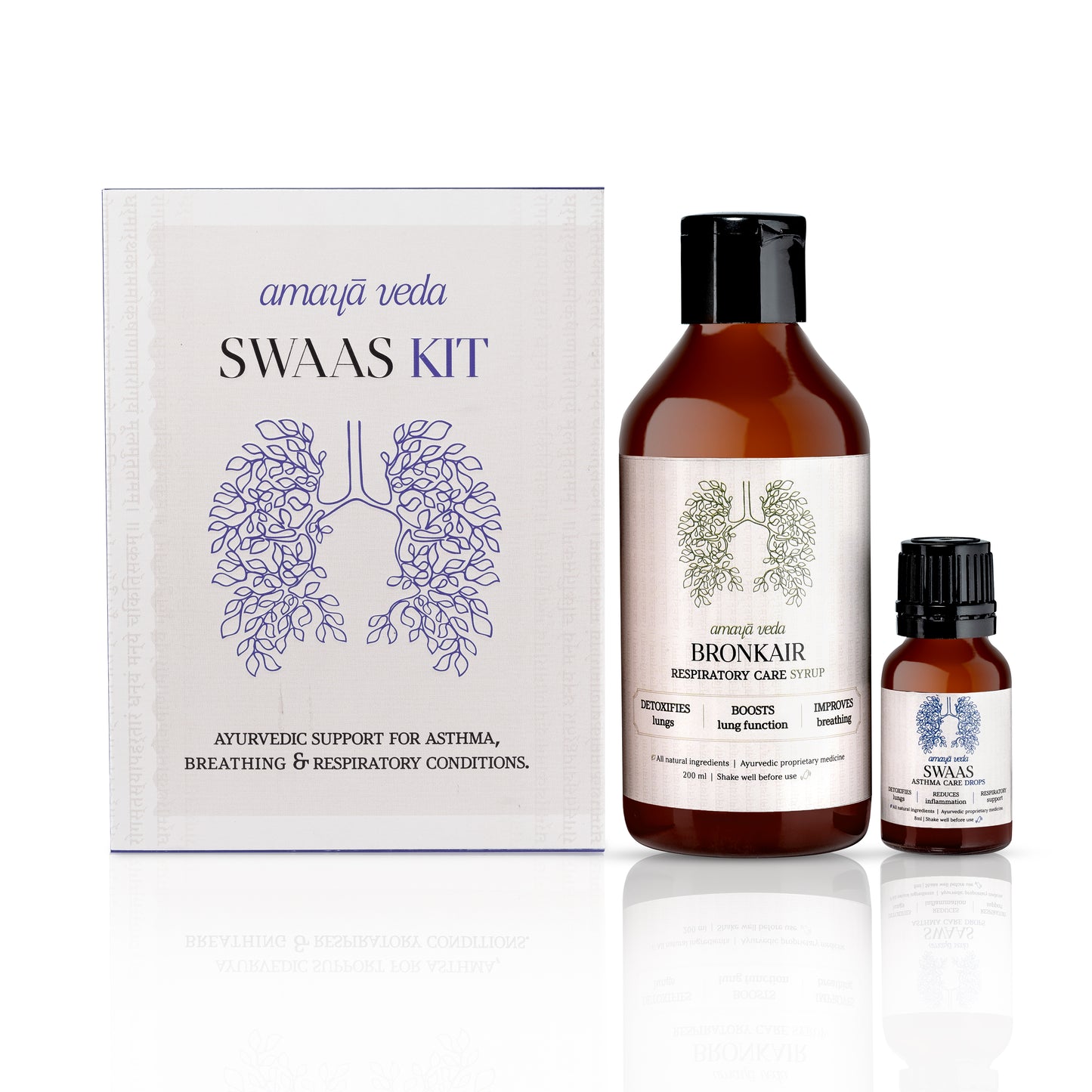 Swaas Kit -
Swaas Drops & Bronkair Syrup