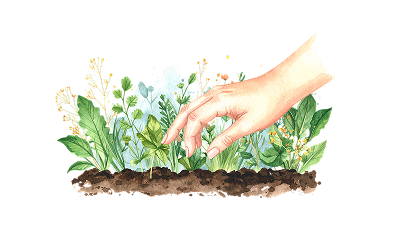 Herb sourcing with spiritual rituals